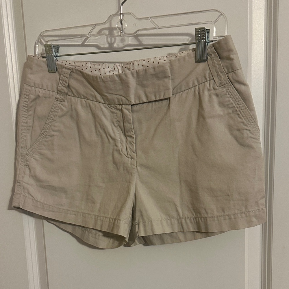 J. Crew Women's Beige Cargo Shorts
